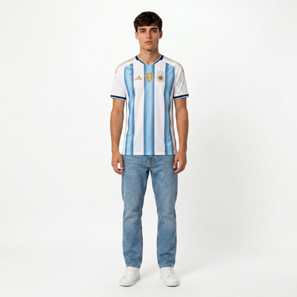 Adidas Argentine Domicile Coupe du Monde 2026