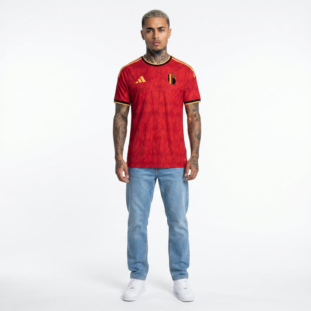 Adidas Belgique Domicile Coupe du Monde 2026